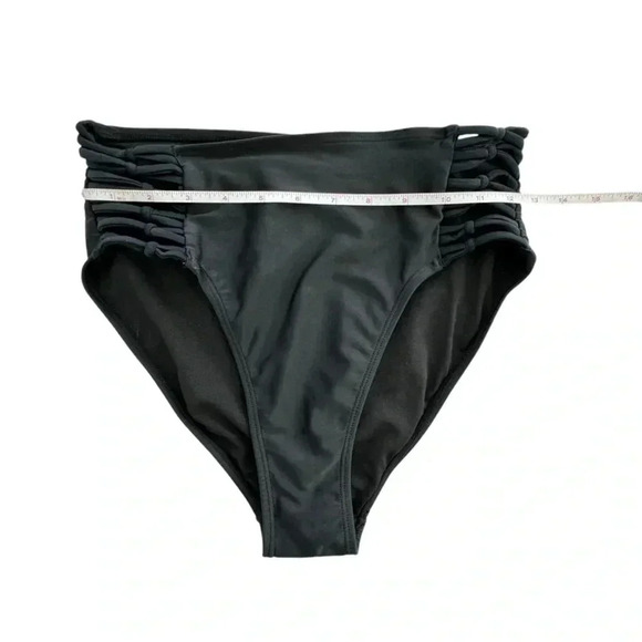 Xhilaration High Waisted Womens Swimwear bikini strappy Brief Bottoms Medium - Picture 5 of 9